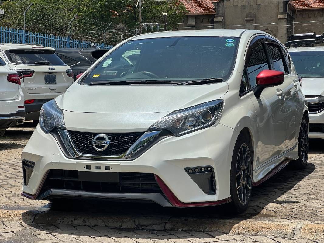 2019 Nissan Note in pearl, photo 3 of 12, for sale in Kenya (Ref N19-72864)